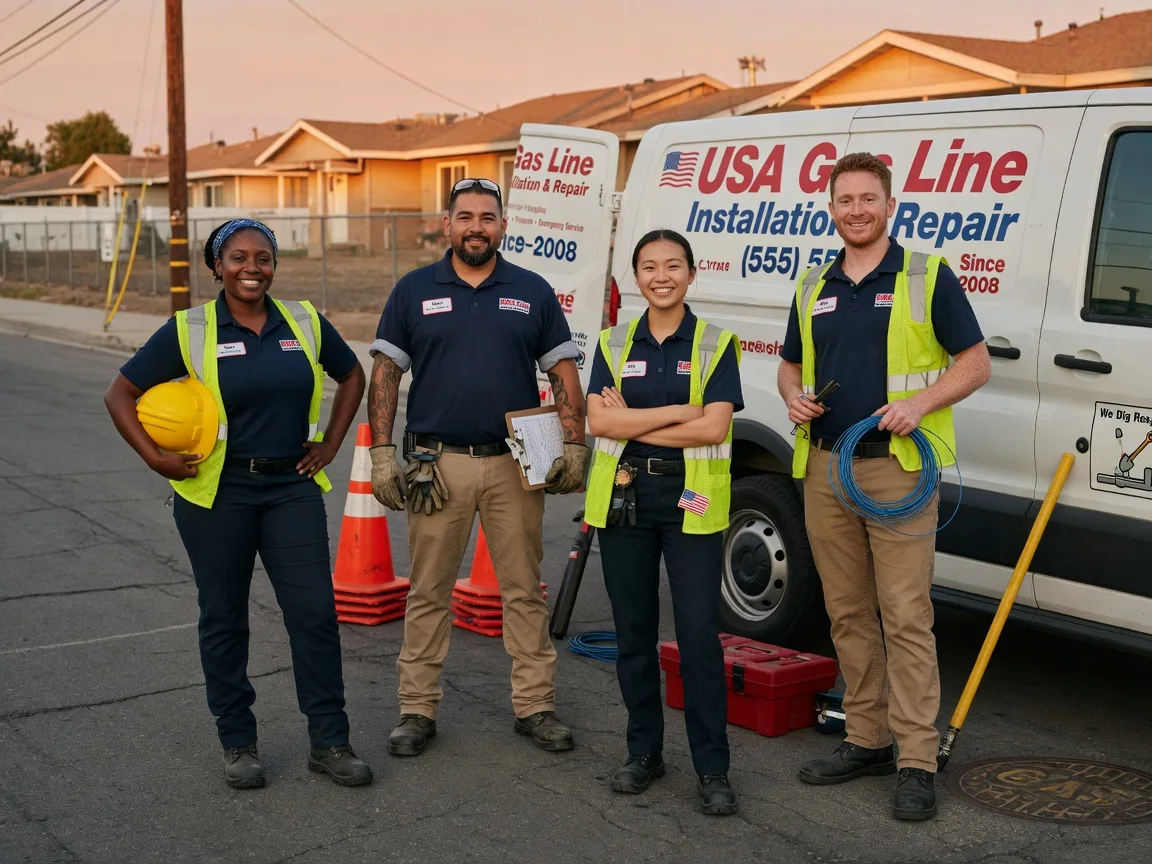 Gas Line Installation company in Sanborn, IA